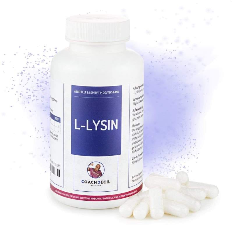 L-Lysin Hydrochlorid Kapseln, hochdosiert - vegan<br />
