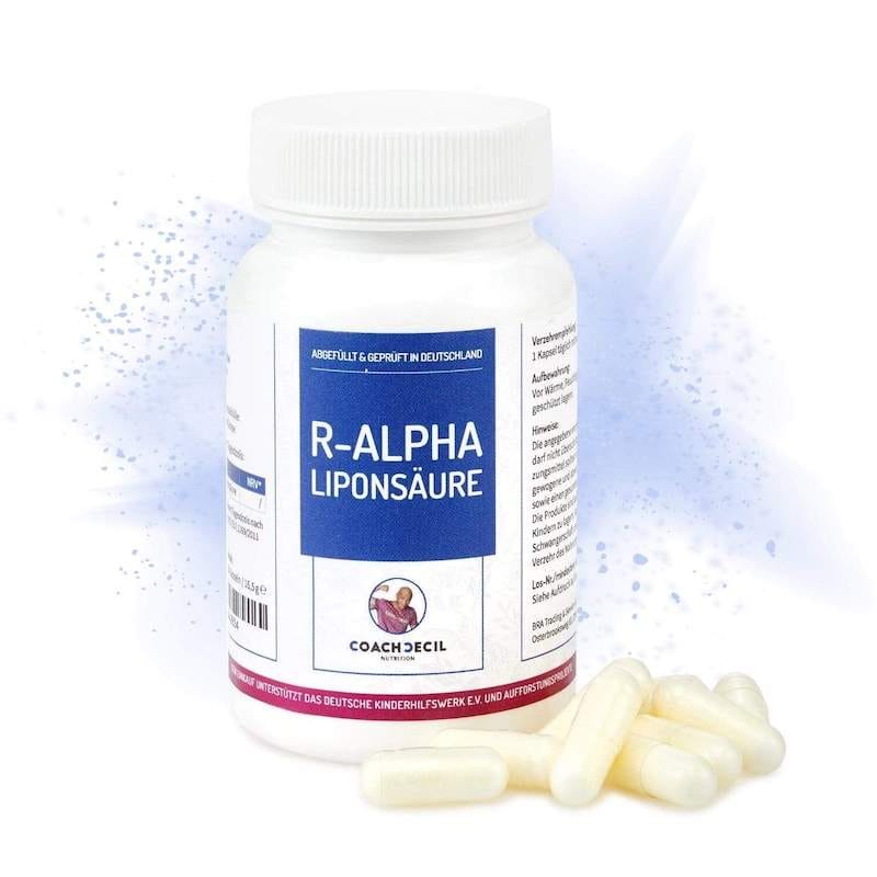 R-Alpha Liponsäure (ALA), hochdosiert - vegan<br />
