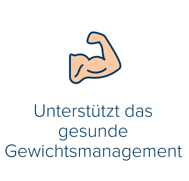 Unterstützt das gesunde Gewichtsmanagement