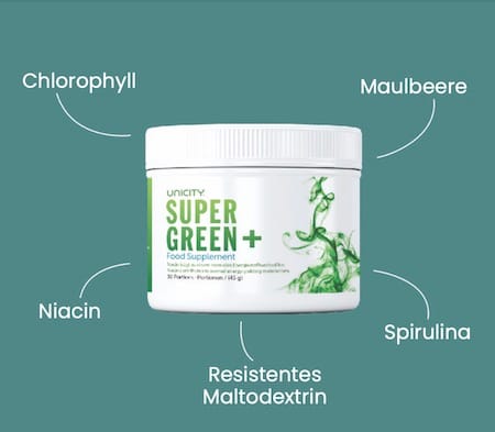 Inhaltsstoffe Super Green+
